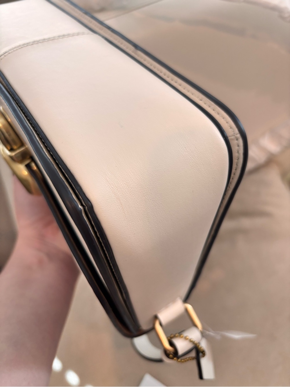 COACH Studio Chalk White Crossbody Shoulder Bag NWT $450+ - Picture 10 of 16